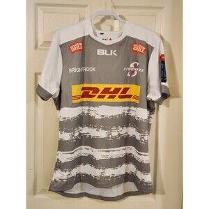 BLK Size XL Rugby DHL Stormers Away Jersey